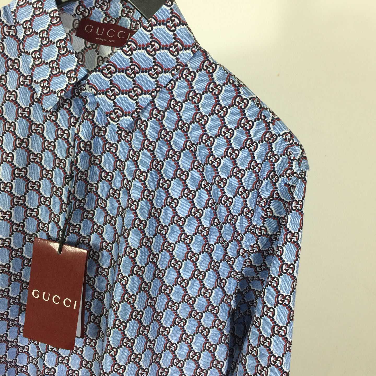 Gucci Printed Cotton Shirt  - PerfectKickZ