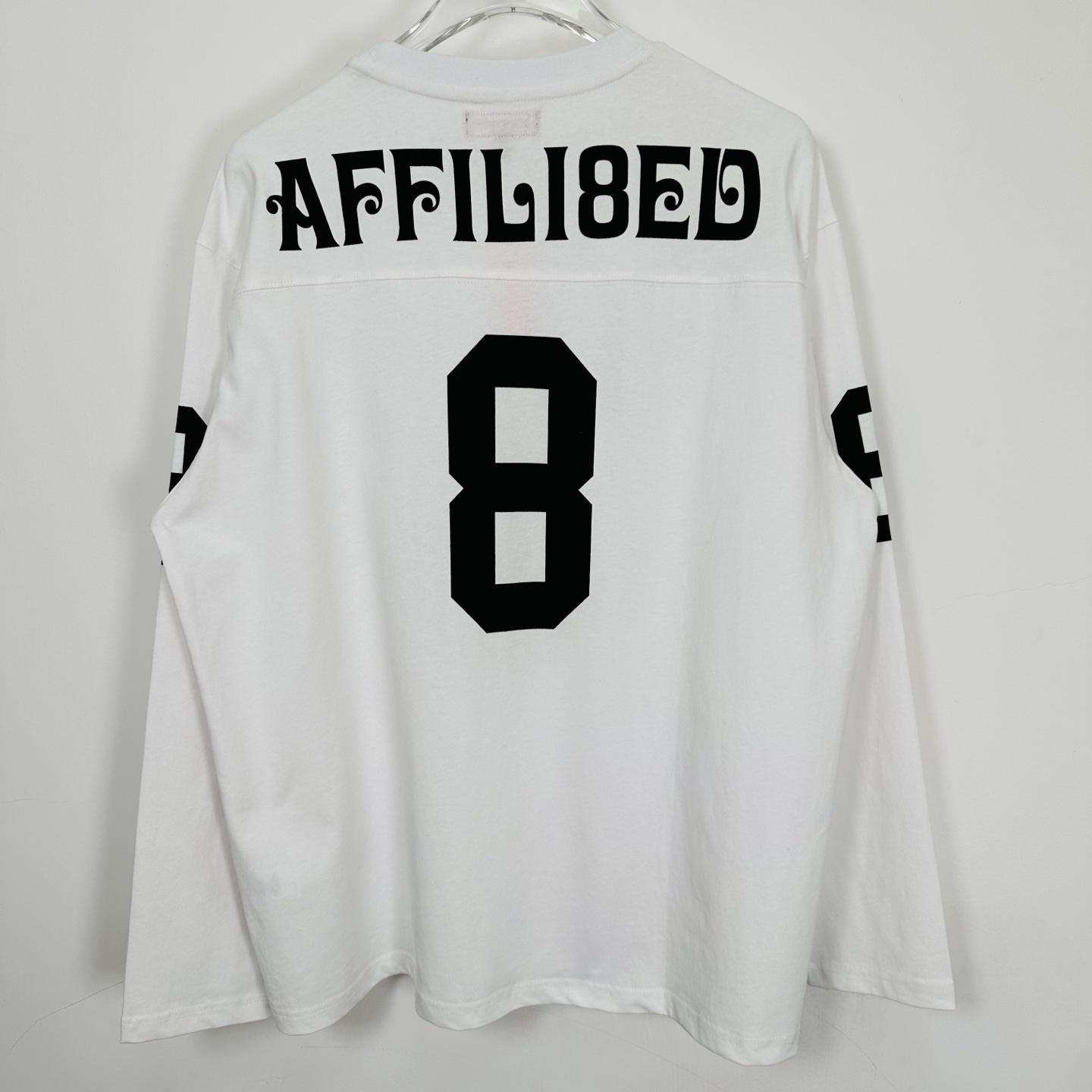 Supreme Affiliated L/S Football Top White - PerfectKickZ