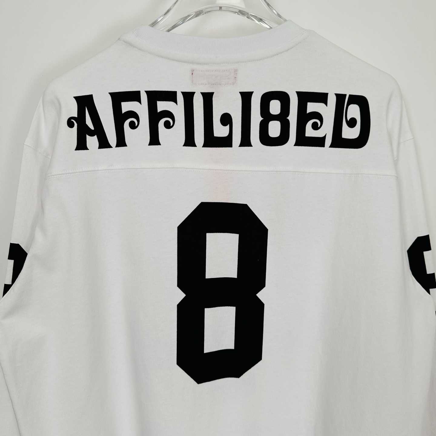 Supreme Affiliated L/S Football Top White - PerfectKickZ