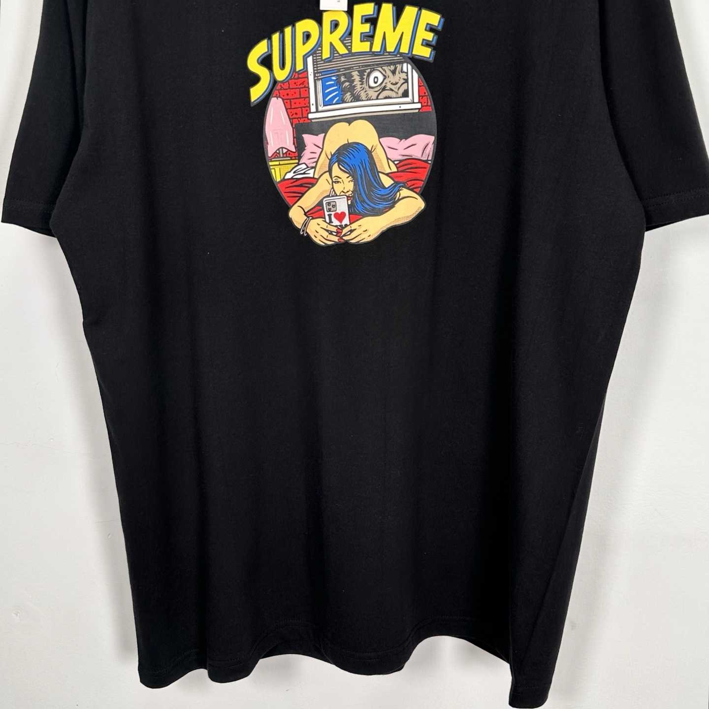 Supreme Bedroom Tee 'Black' - PerfectKickZ