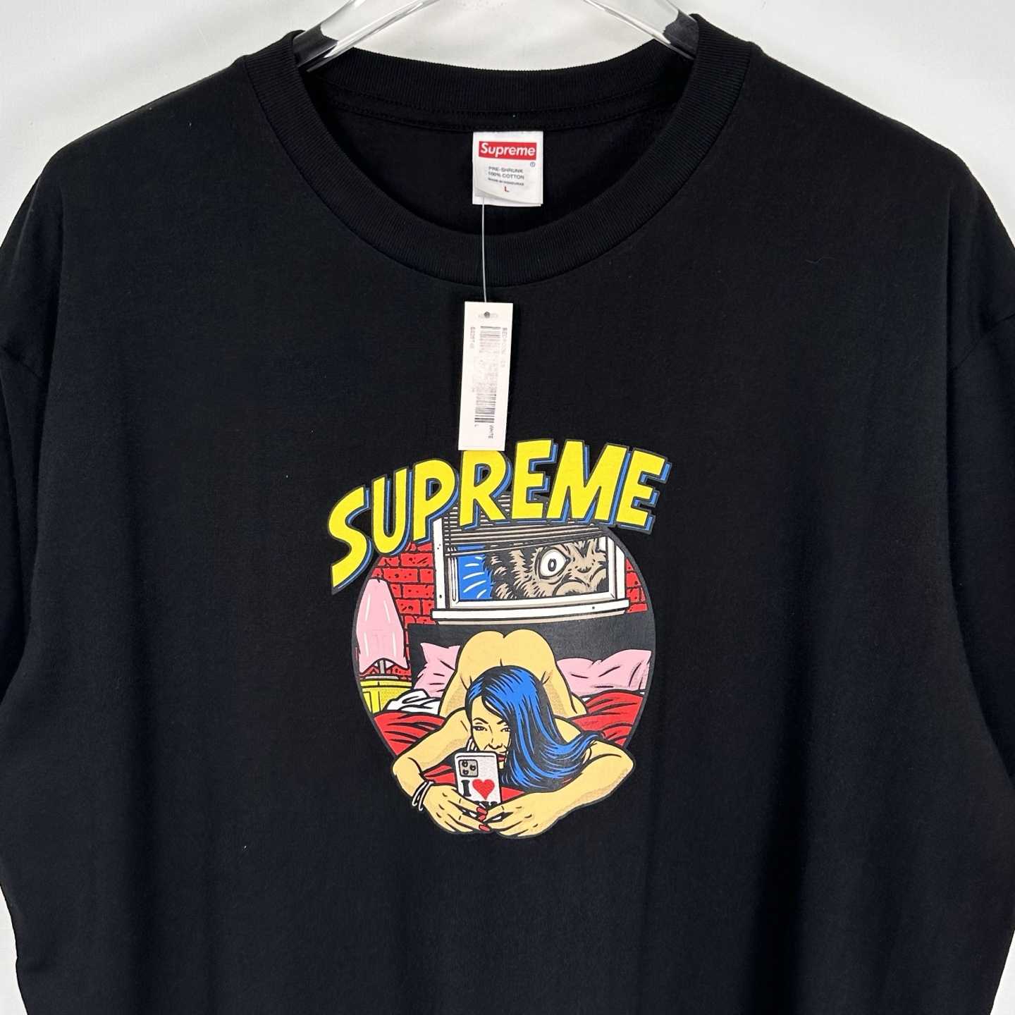 Supreme Bedroom Tee 'Black' - PerfectKickZ