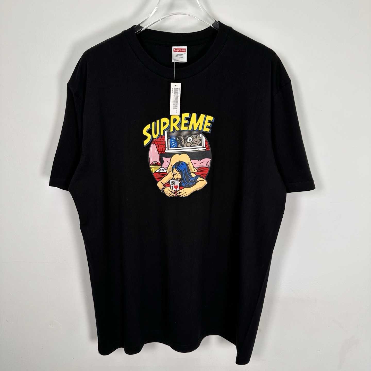 Supreme Bedroom Tee 'Black' - PerfectKickZ