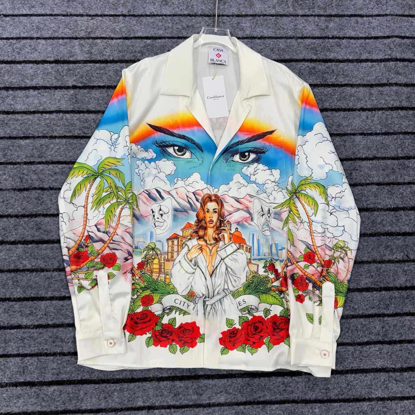 Casablanca Graphic-print Shirt - PerfectKickZ