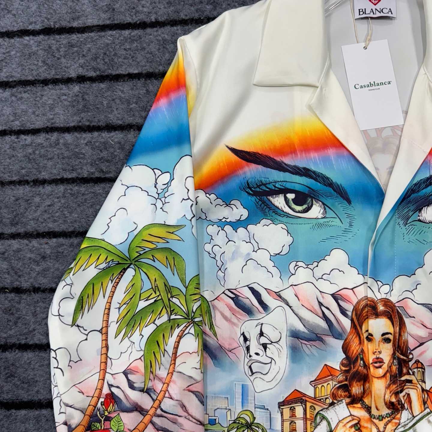 Casablanca Graphic-print Shirt - PerfectKickZ