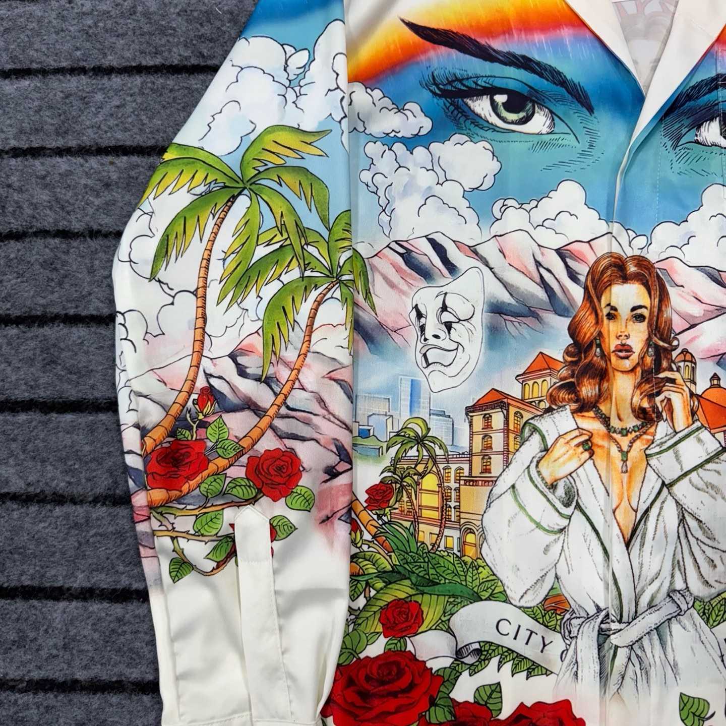Casablanca Graphic-print Shirt - PerfectKickZ