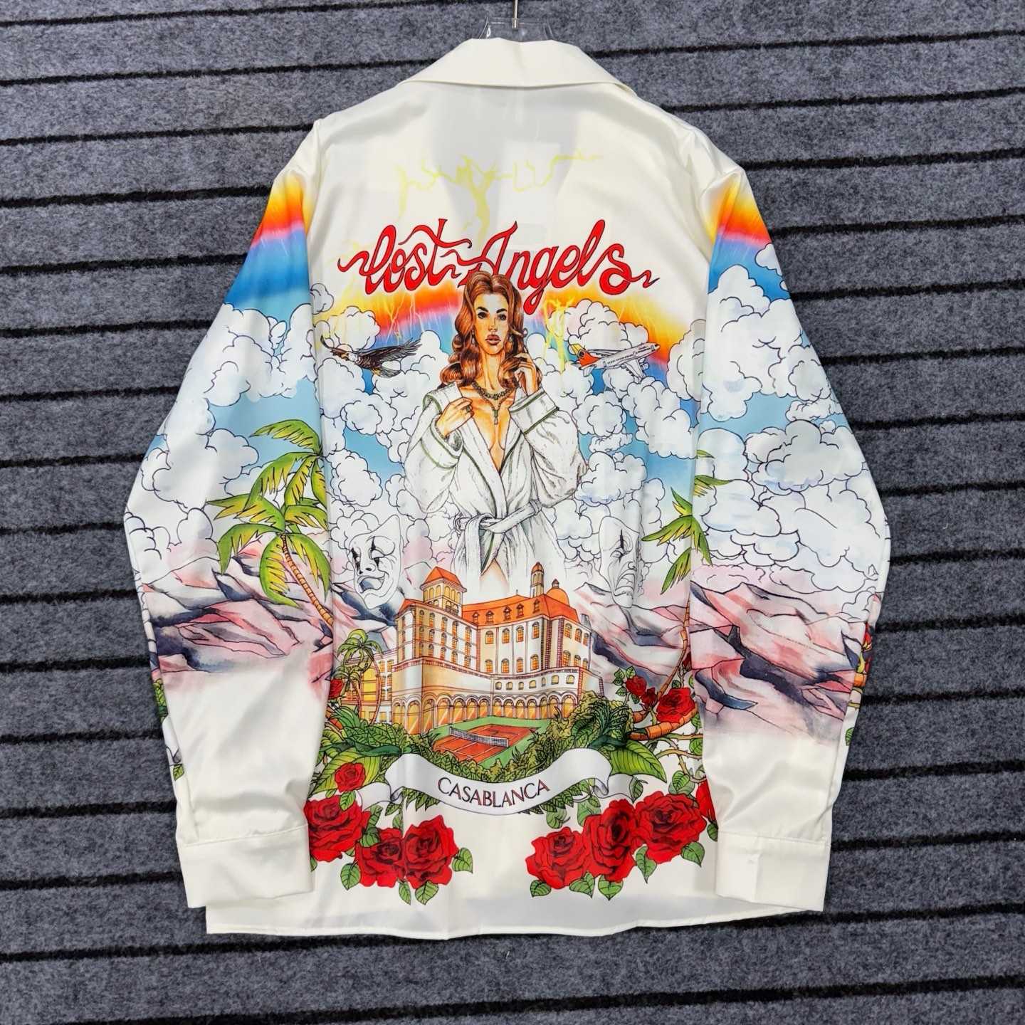 Casablanca Graphic-print Shirt - PerfectKickZ
