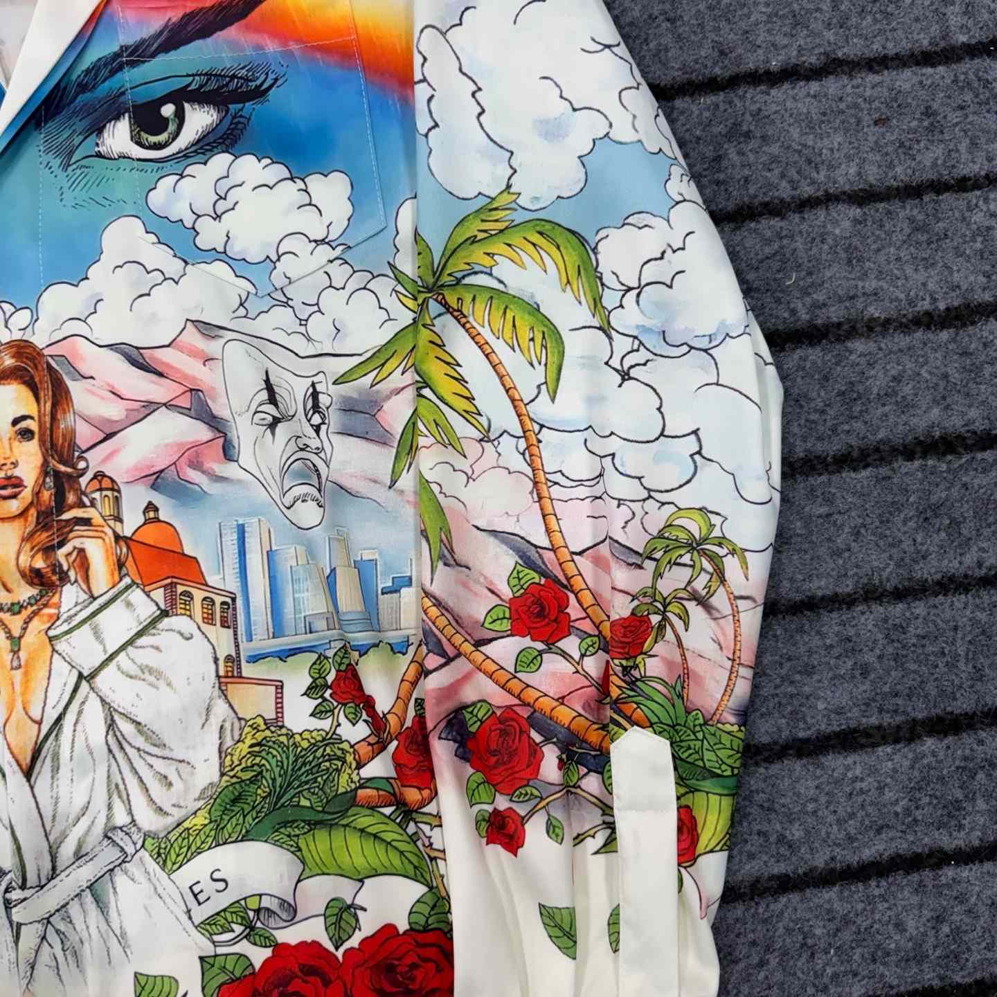 Casablanca Graphic-print Shirt - PerfectKickZ