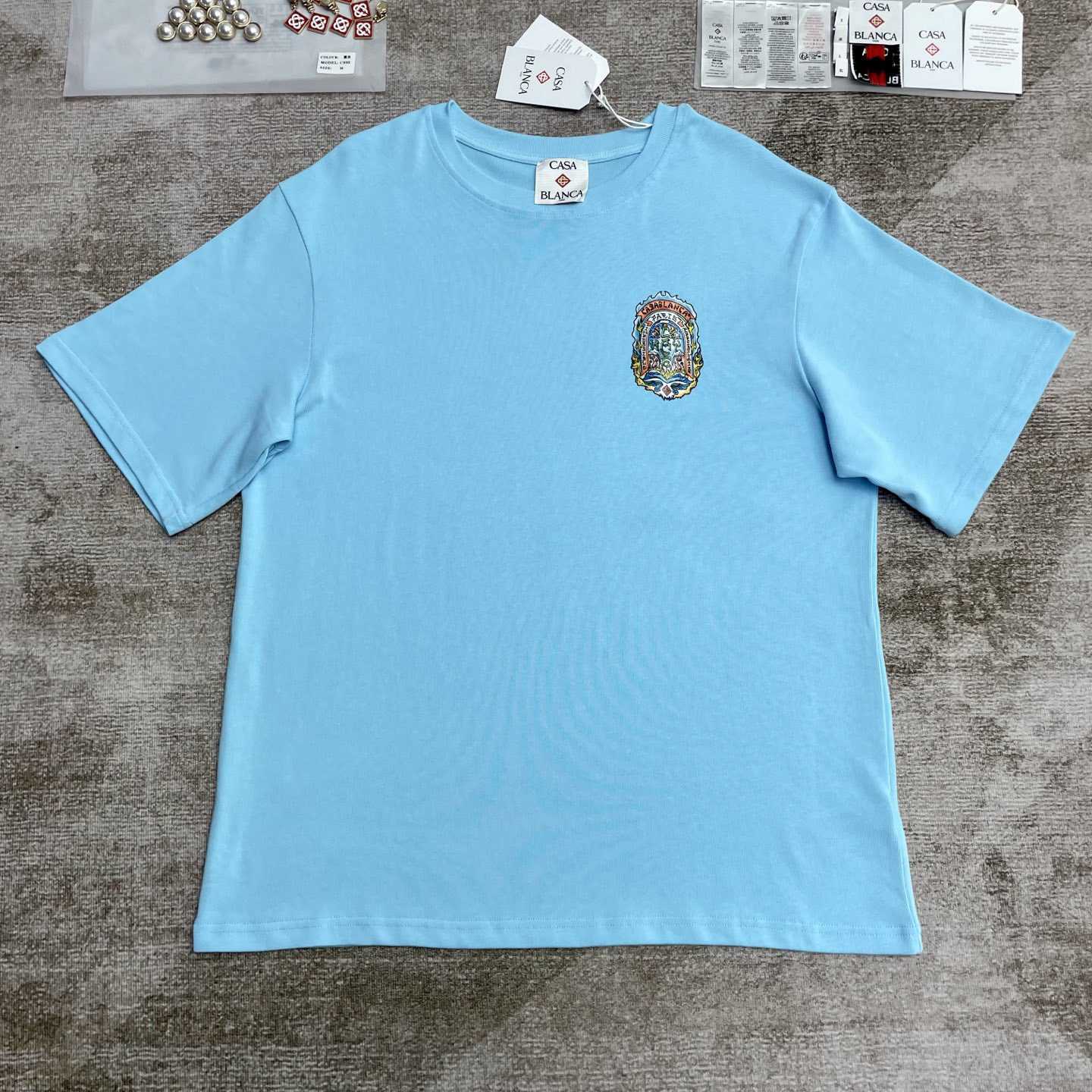 Casablanca Casa Way Skate Printed T-shirt   C981 - PerfectKickZ