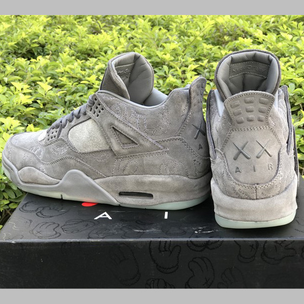 KAWS x Air Jordan 4 “Cool Grey”      - PerfectKickZ