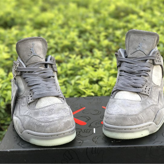 KAWS x Air Jordan 4 “Cool Grey”      - PerfectKickZ