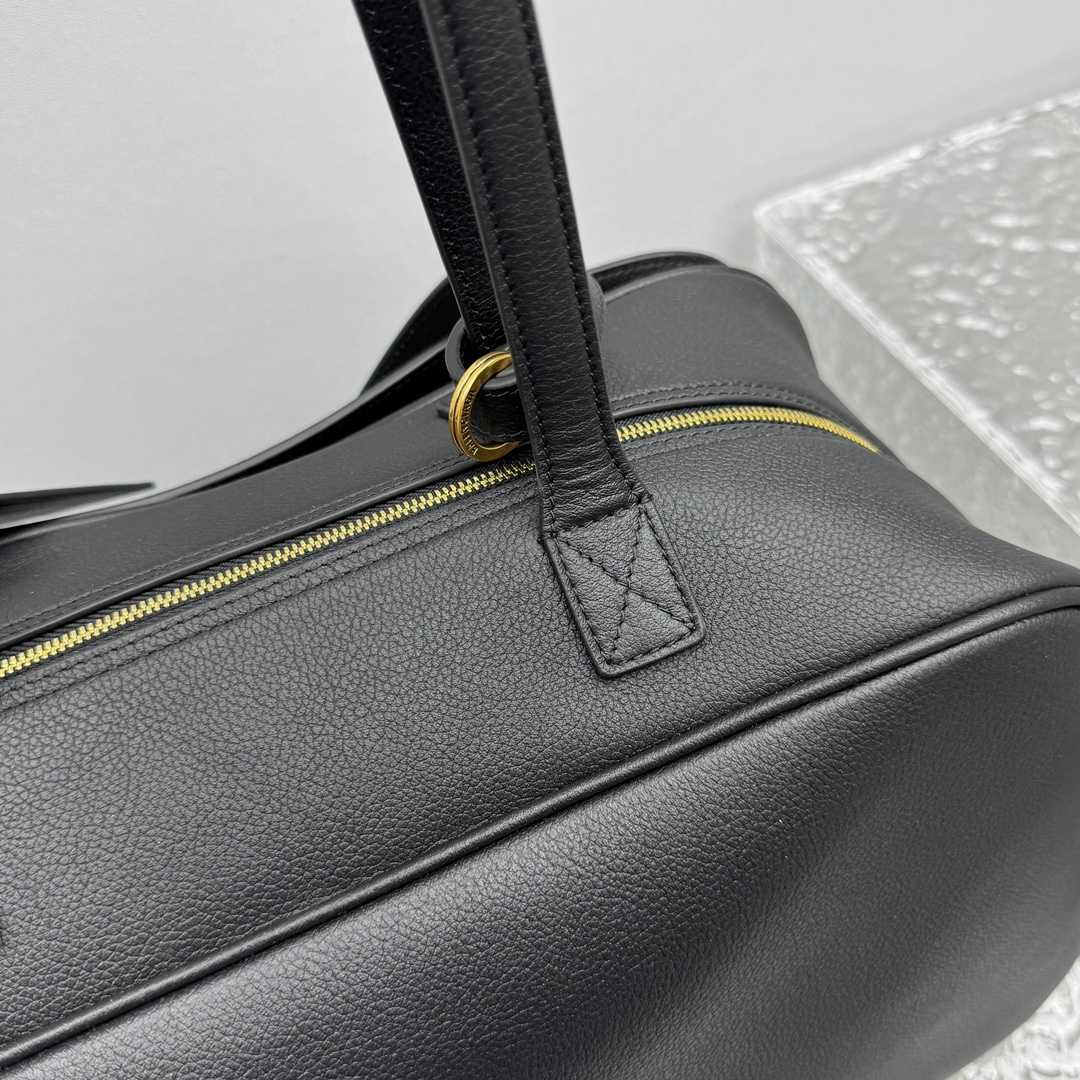 Balenciaga Carrie Bowling Bag Medium In Black  - PerfectKickZ