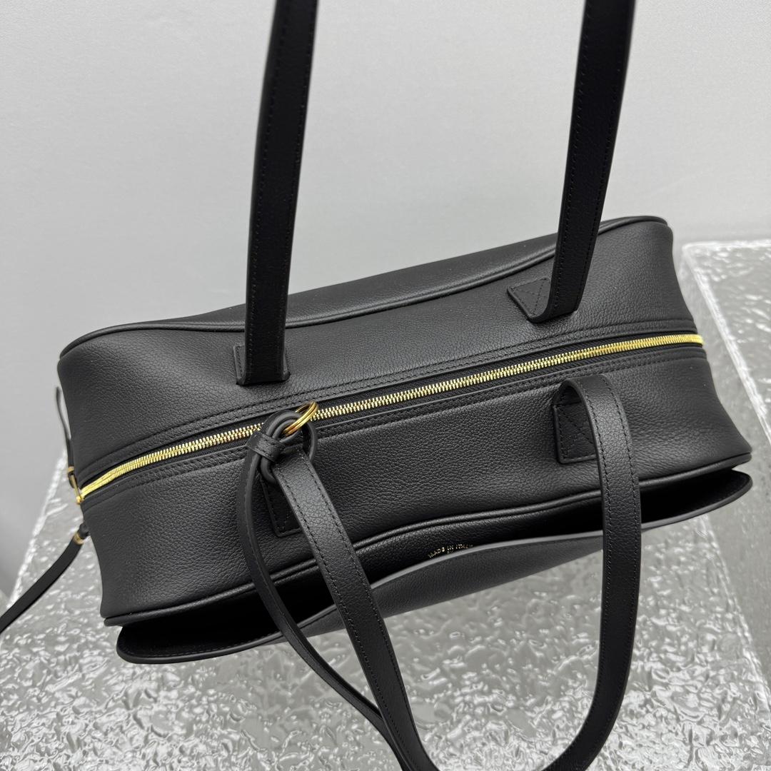 Balenciaga Carrie Bowling Bag Medium In Black  - PerfectKickZ