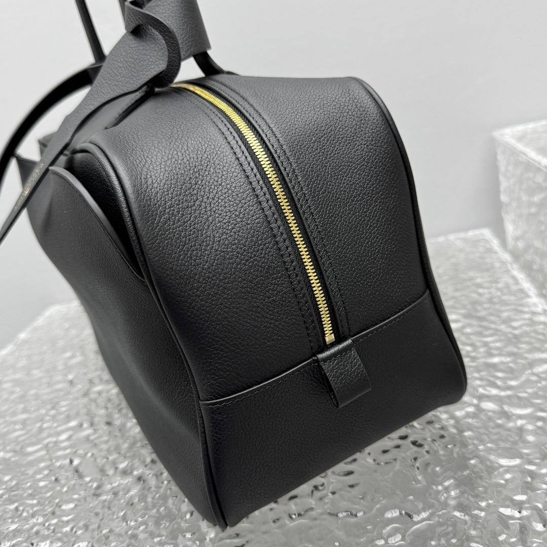 Balenciaga Carrie Bowling Bag Medium In Black  - PerfectKickZ