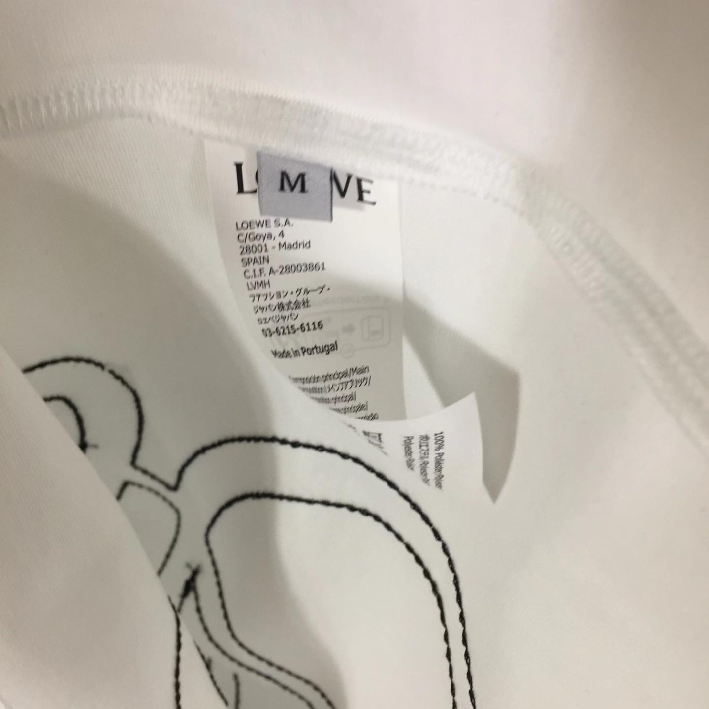 Loewe Loose Fit T-shirt In Cotton - PerfectKickZ