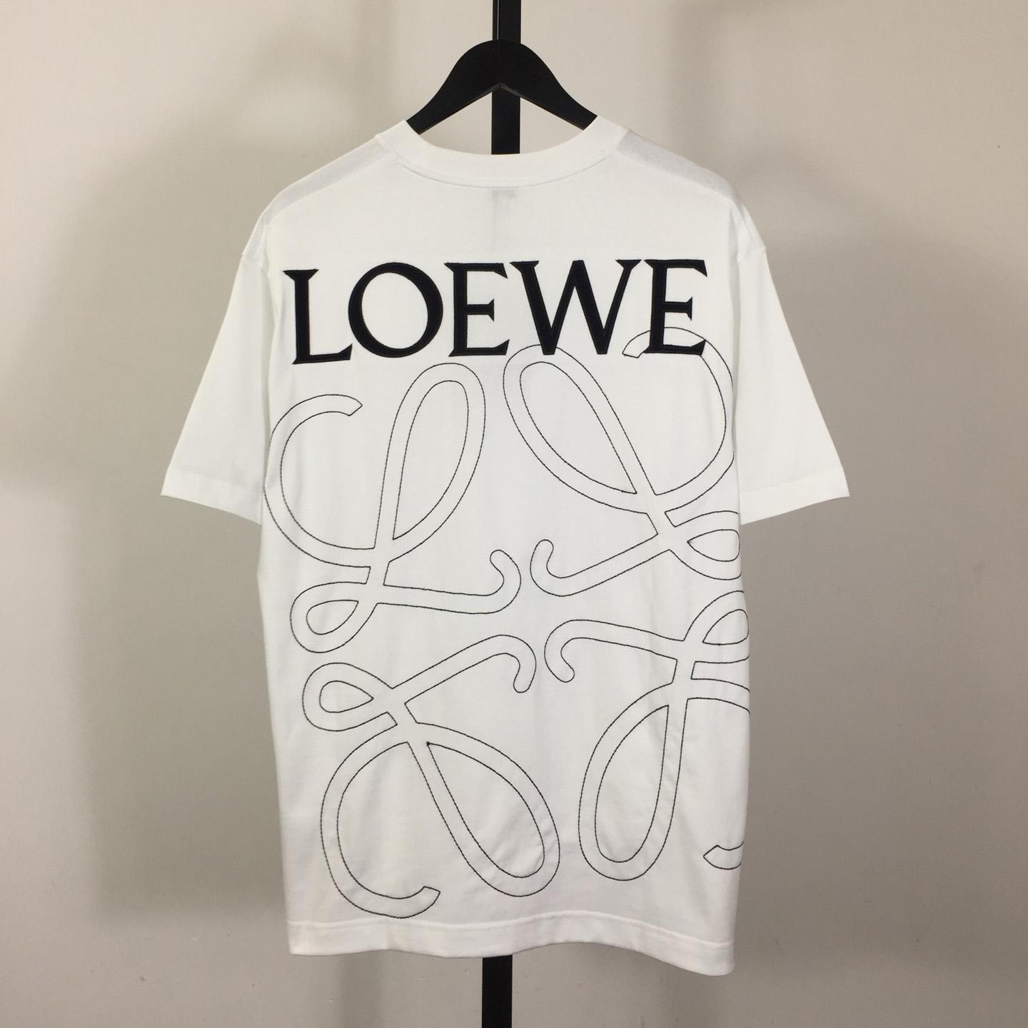 Loewe Loose Fit T-shirt In Cotton - PerfectKickZ