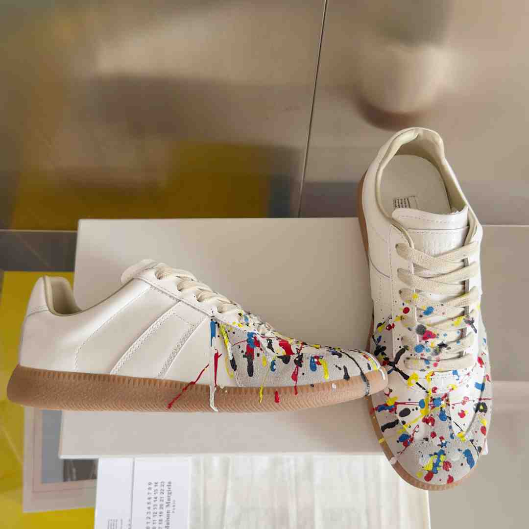 Maison Margiela Replica 'Paint Splatter - White' - PerfectKickZ