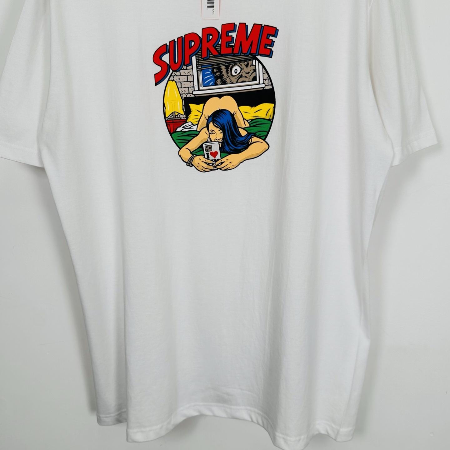 Supreme Bedroom Tee 'White' - PerfectKickZ