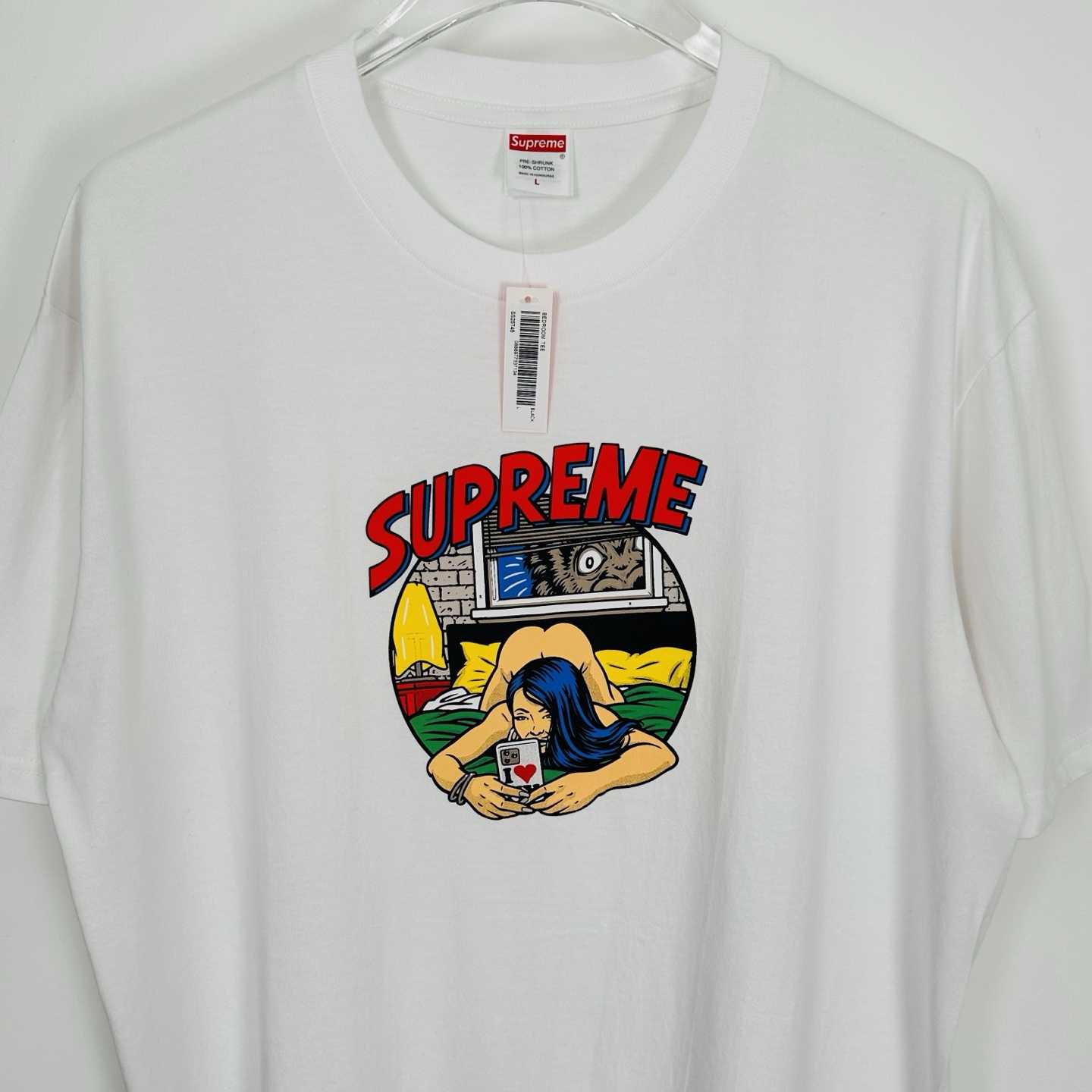 Supreme Bedroom Tee 'White' - PerfectKickZ