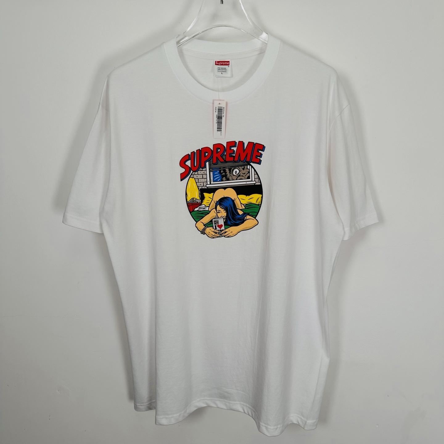 Supreme Bedroom Tee 'White' - PerfectKickZ