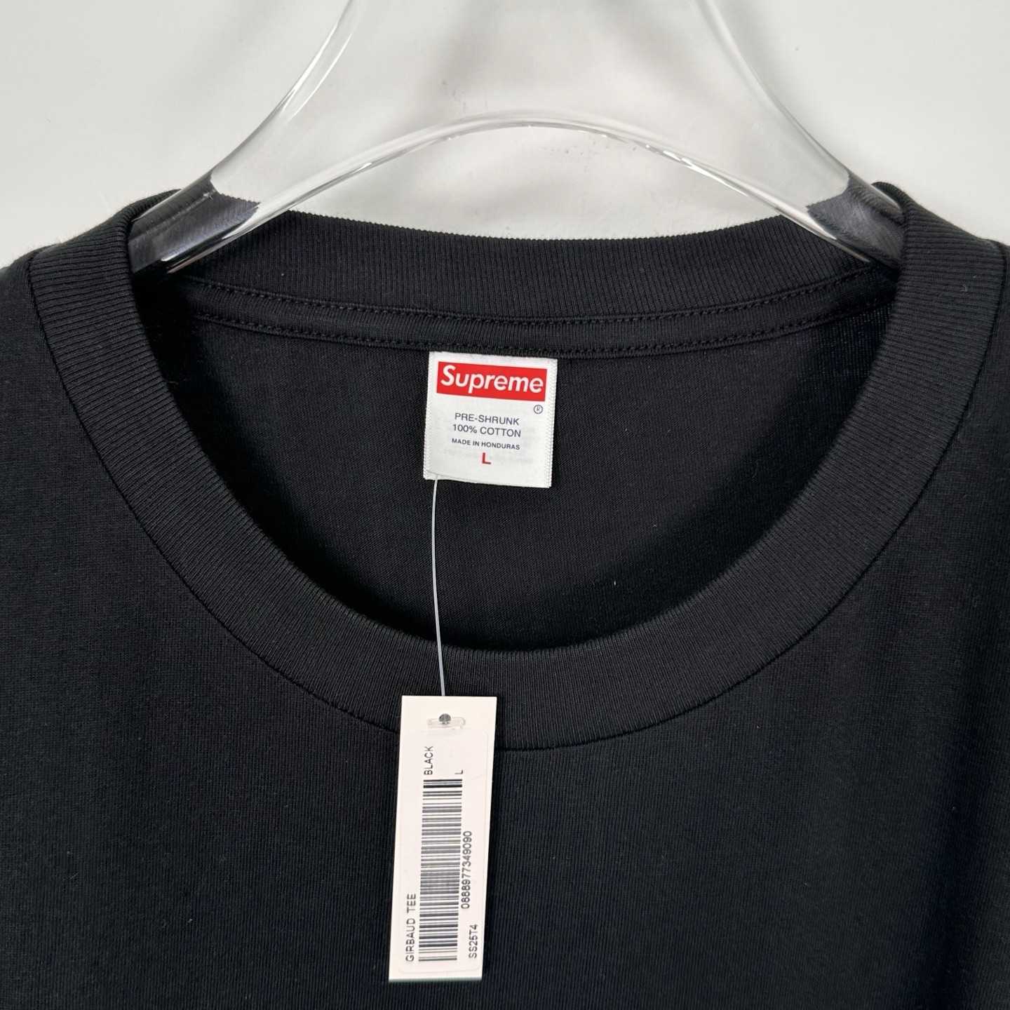 Supreme x Martithé + François Girbaud Tee 'Black' - PerfectKickZ