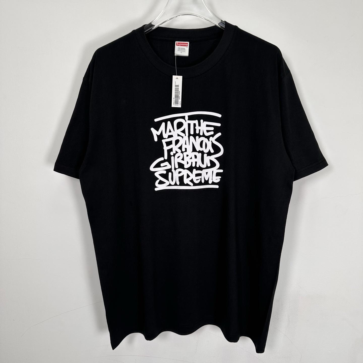 Supreme x Martithé + François Girbaud Tee 'Black' - PerfectKickZ