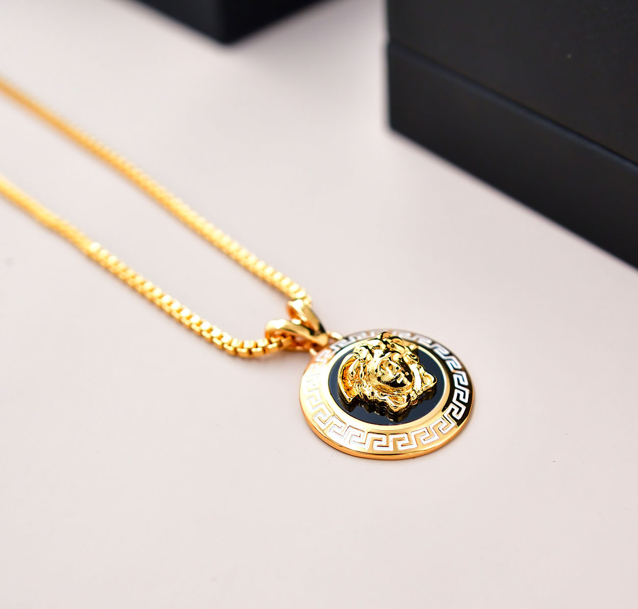 Versace Medusa Pendant Necklaces - PerfectKickZ