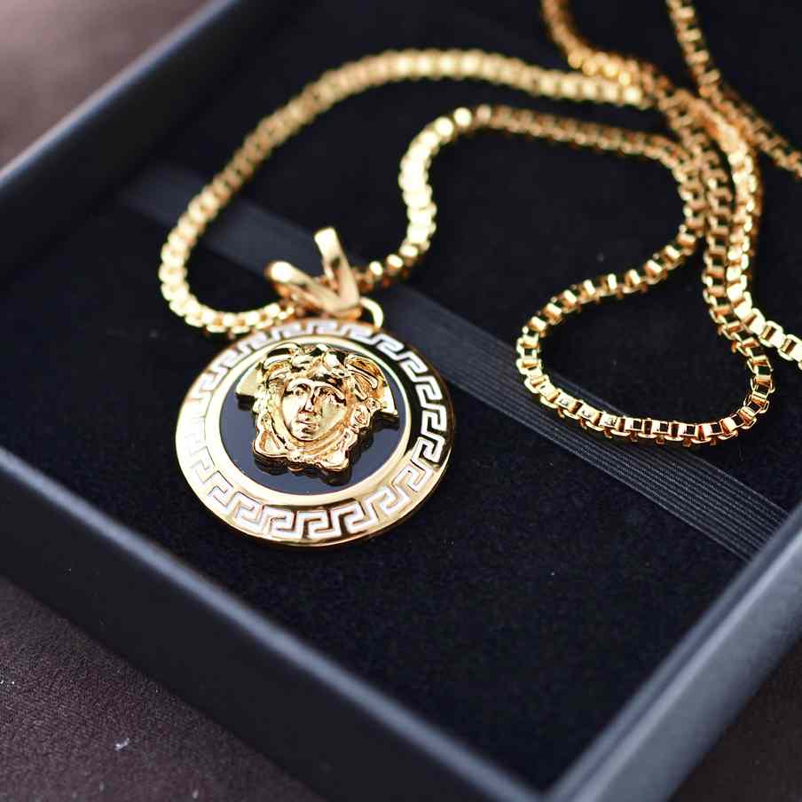 Versace Medusa Pendant Necklaces - PerfectKickZ