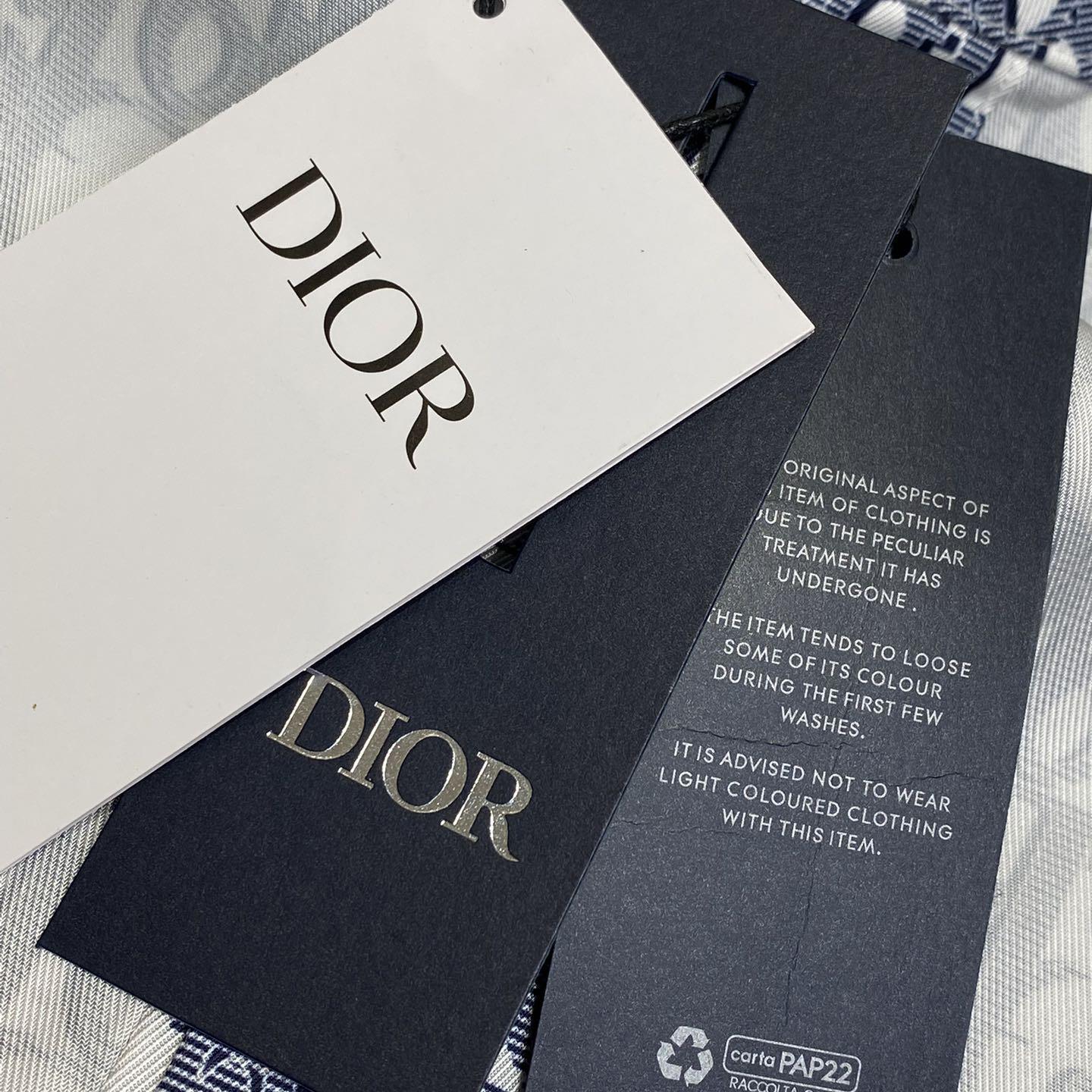 Dior Dior Oblique Long-Sleeved Shirt  - PerfectKickZ