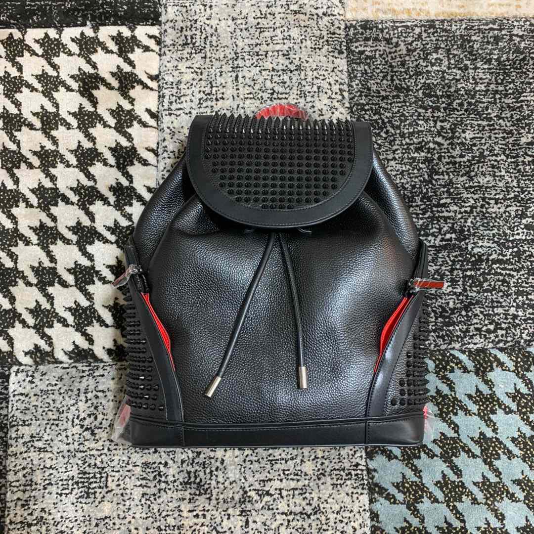 Christian Louboutin Black Backpack（Without a box） - PerfectKickZ