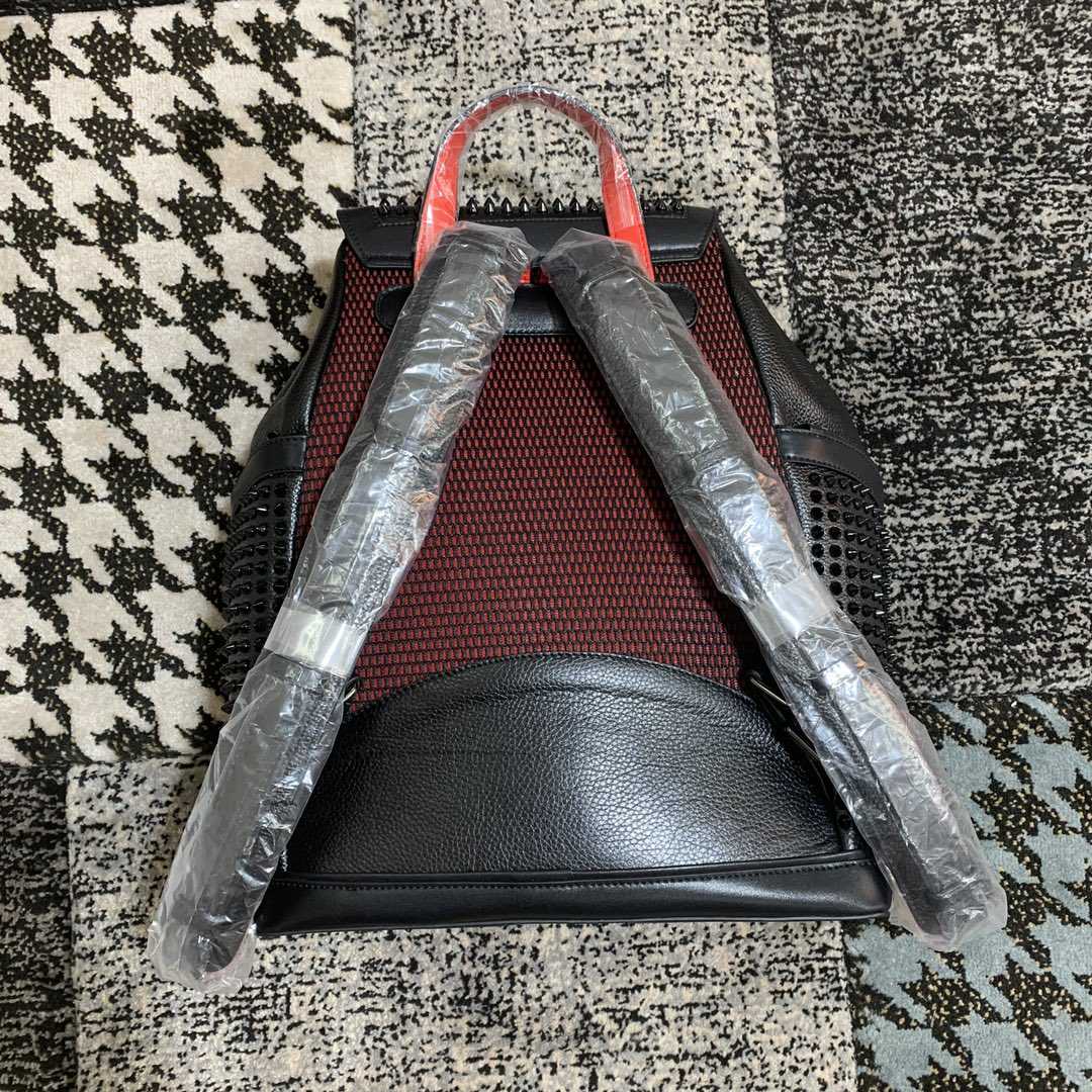 Christian Louboutin Black Backpack（Without a box） - PerfectKickZ