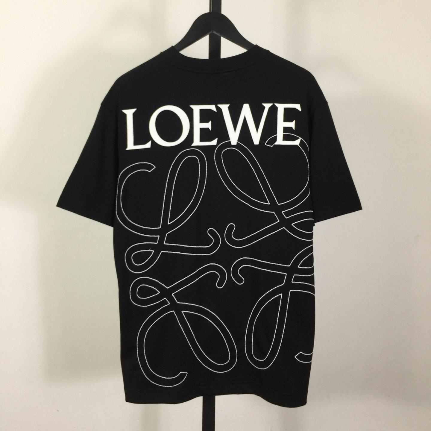 Loewe Loose Fit T-shirt In Cotton - PerfectKickZ
