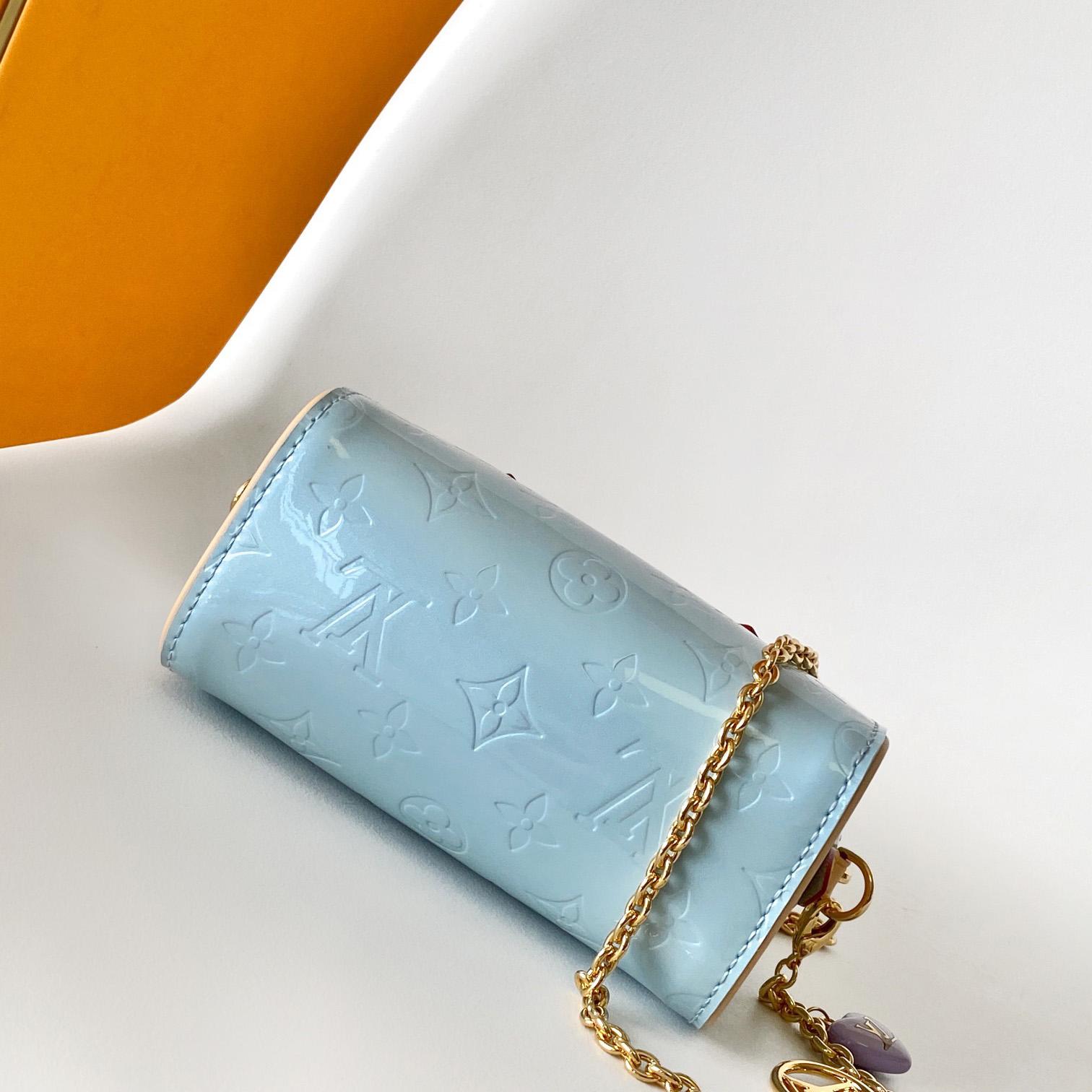 Louis Vuitton Nano Speedy Monogram Vernis Leather  16x10x7.5cm  M83000 - PerfectKickZ