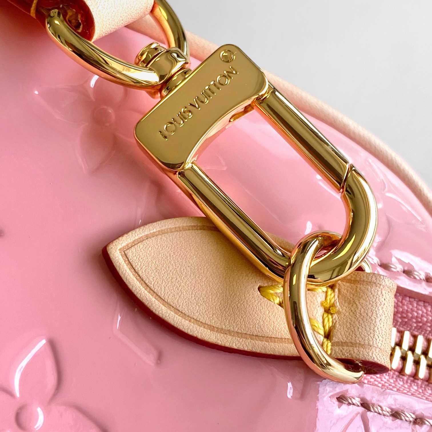 Louis Vuitton Nano Speedy Monogram Vernis Leather  16x10x7.5cm  M81879 - PerfectKickZ