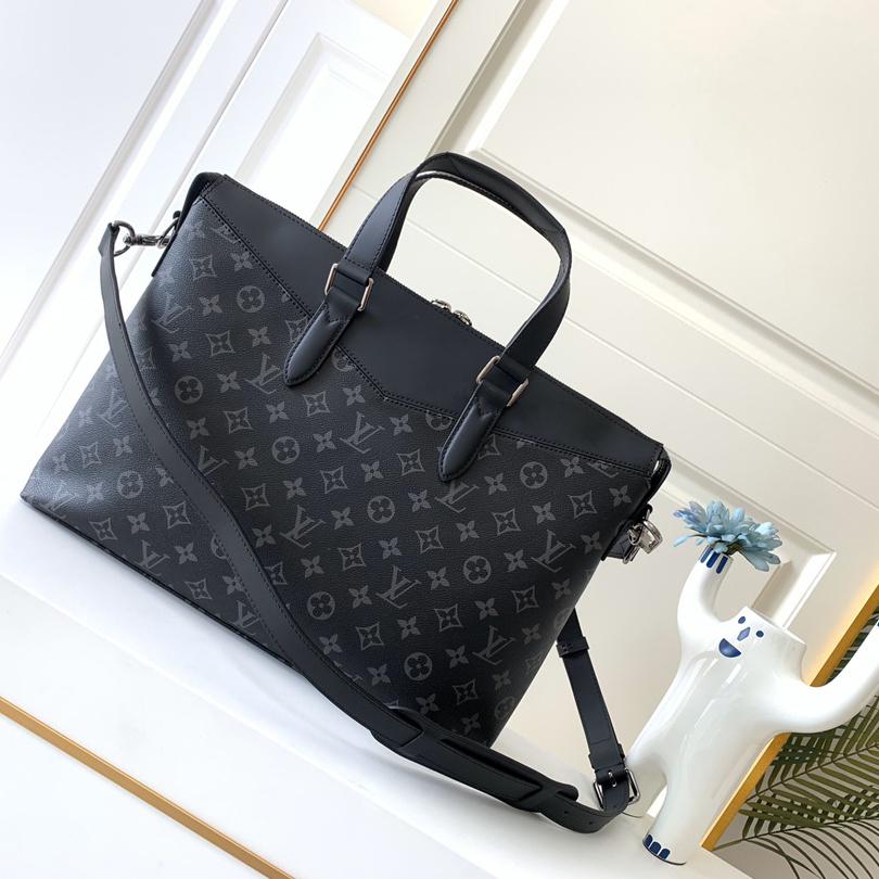 Louis Vuitton Monogram Eclipse Briefcase  39x28x11cm  M40566 - PerfectKickZ