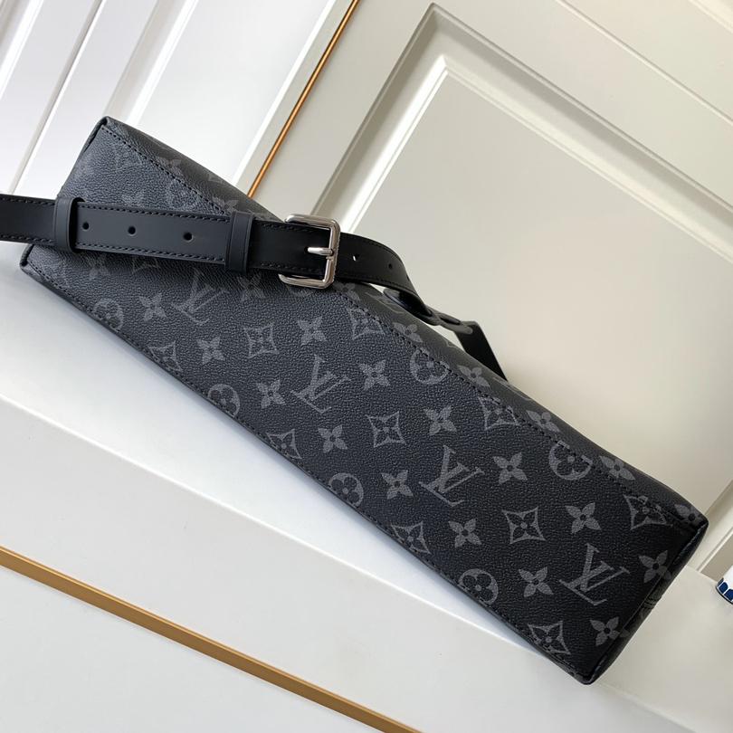 Louis Vuitton Monogram Eclipse Briefcase  39x28x11cm  M40566 - PerfectKickZ