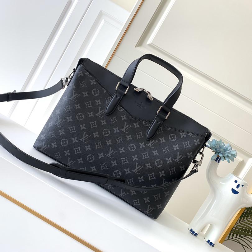Louis Vuitton Monogram Eclipse Briefcase  39x28x11cm  M40566 - PerfectKickZ