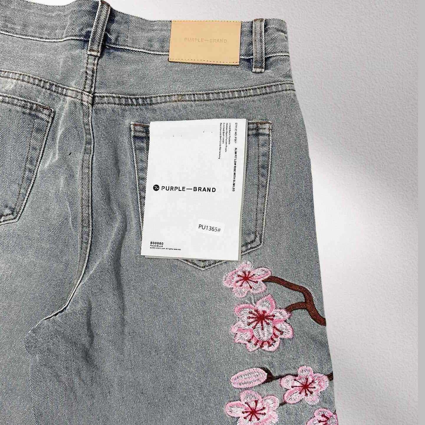 Purple-Brand Denim Shorts    1365 - PerfectKickZ