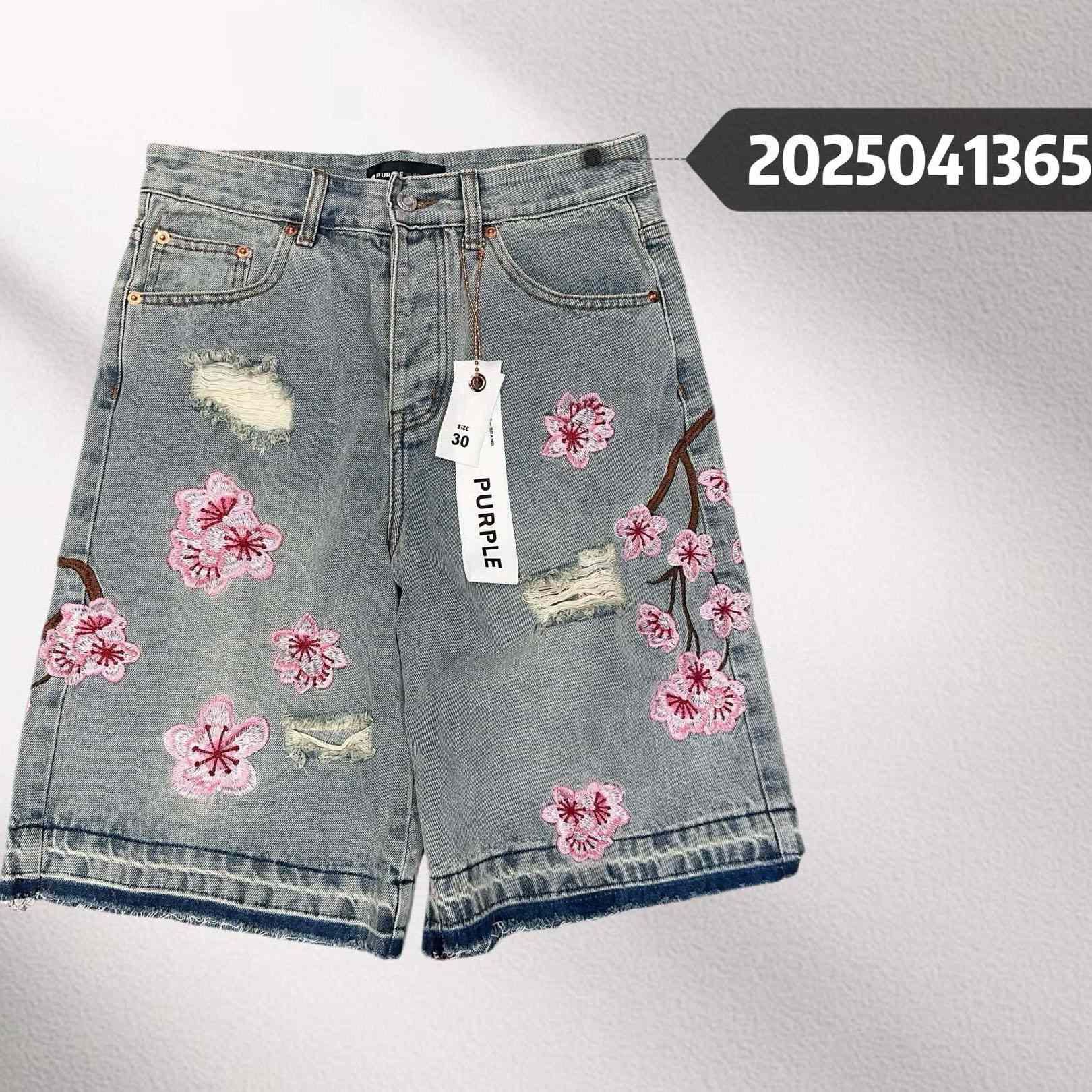 Purple-Brand Denim Shorts    1365 - PerfectKickZ