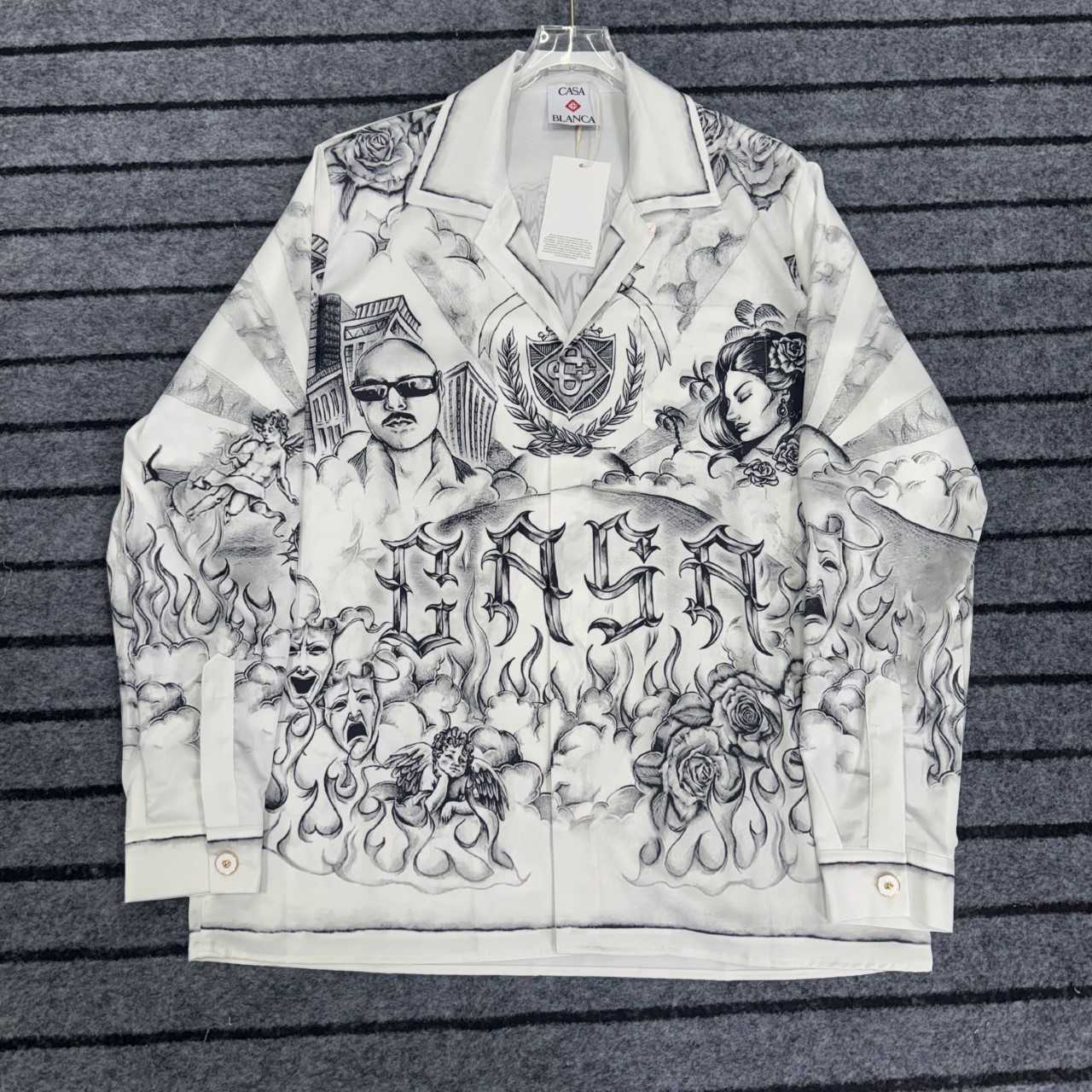 Casablanca Graphic-print Shirt - PerfectKickZ