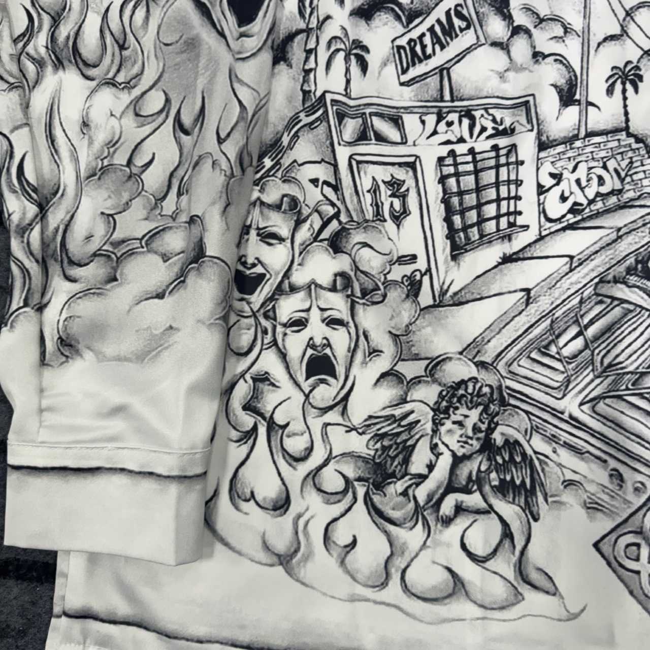 Casablanca Graphic-print Shirt - PerfectKickZ