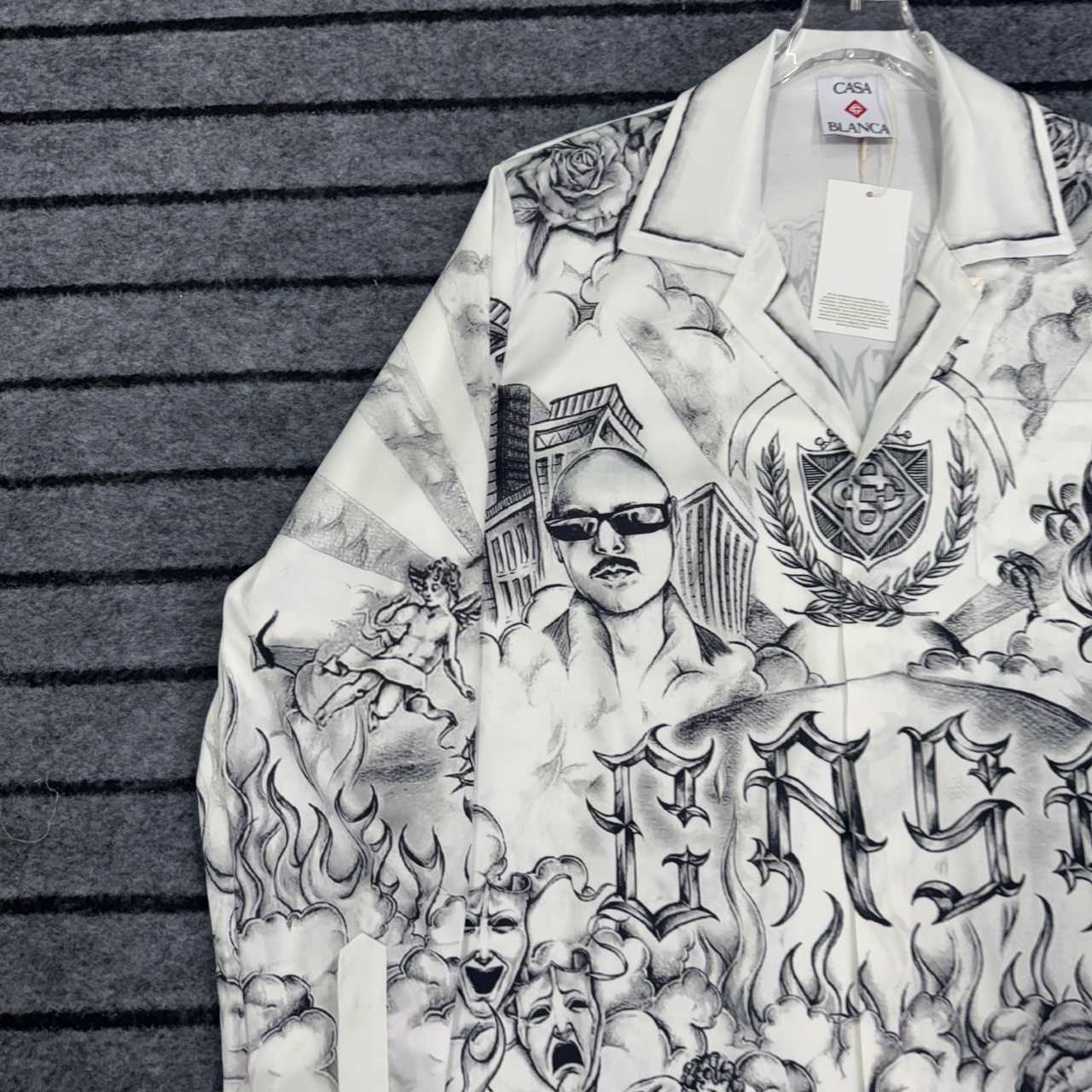 Casablanca Graphic-print Shirt - PerfectKickZ