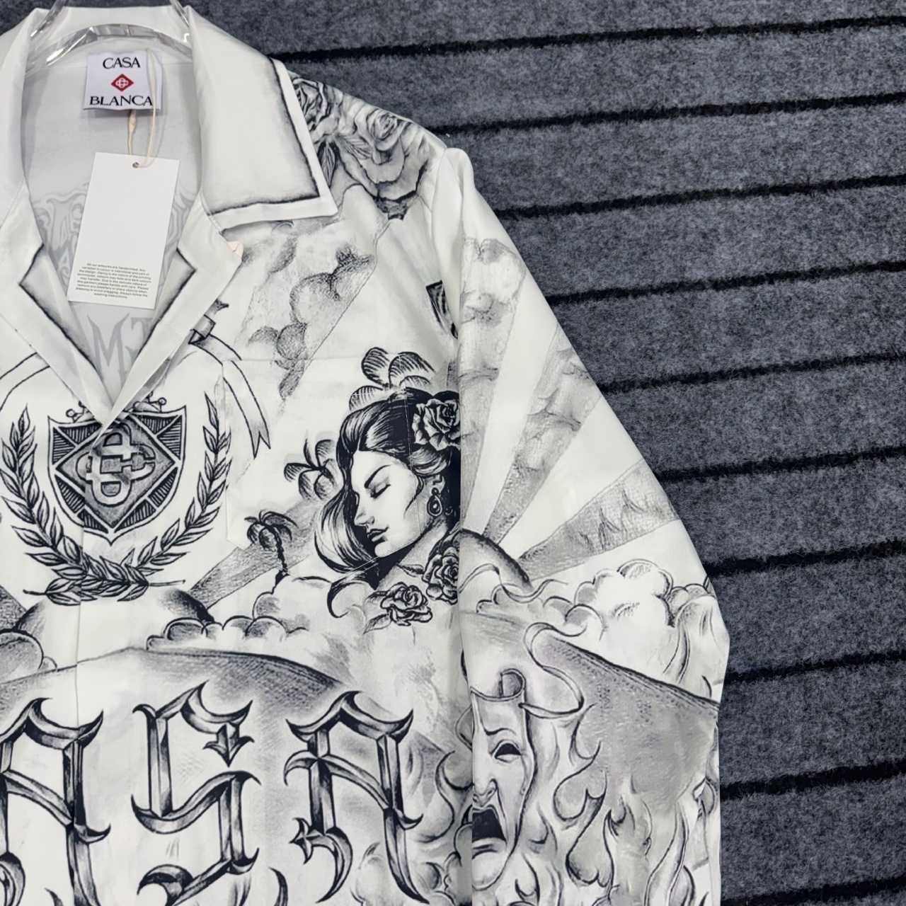 Casablanca Graphic-print Shirt - PerfectKickZ