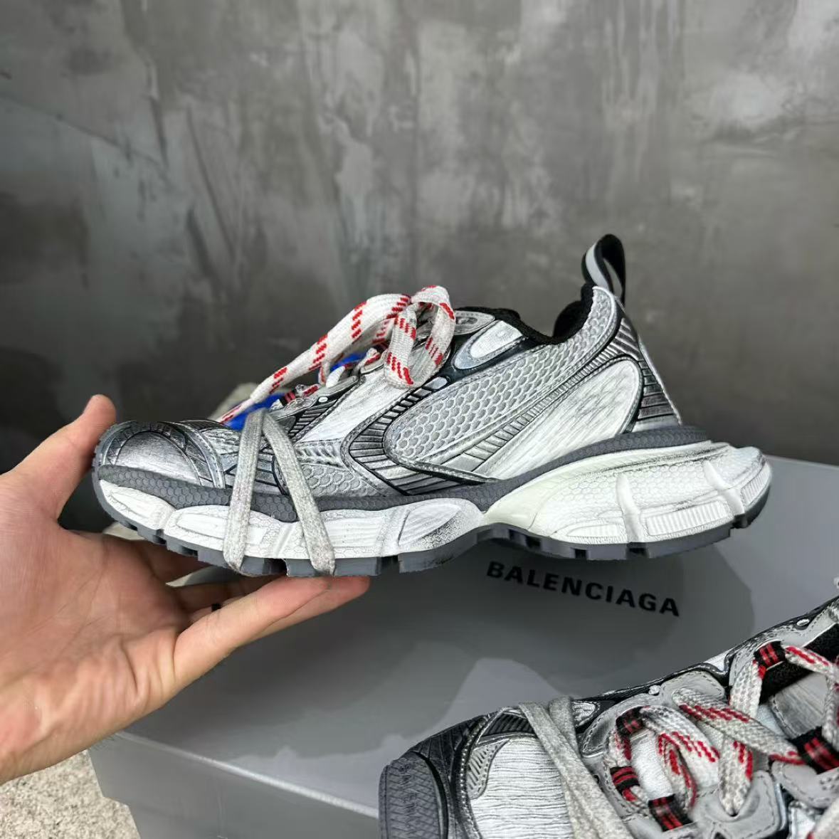 Balenciaga 3XL Sneaker In Grey - PerfectKickZ