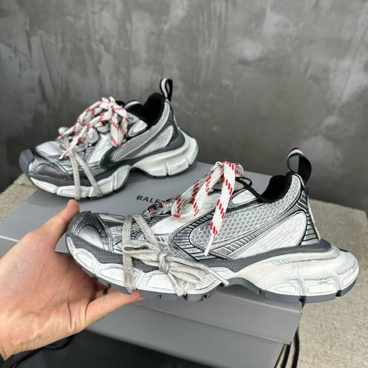 Balenciaga 3XL Sneaker In Grey - PerfectKickZ