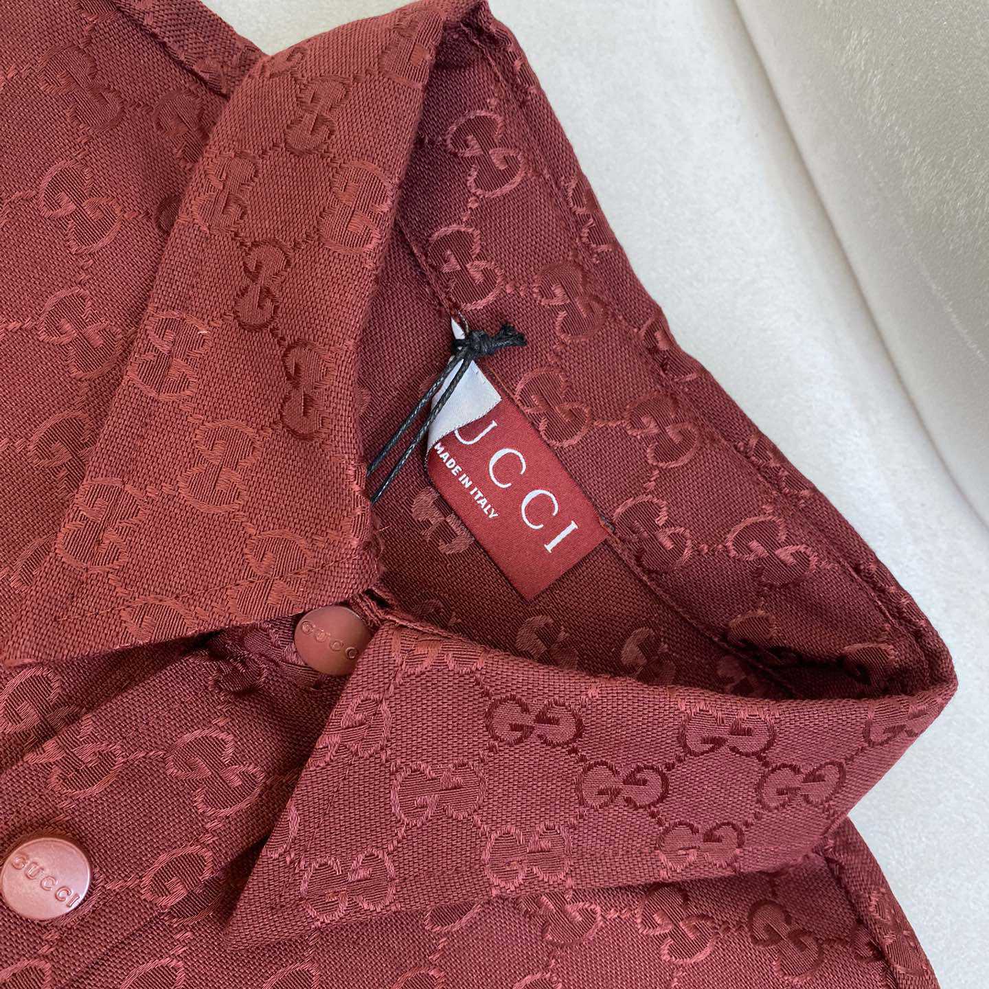 Gucci GG Canvas Shirt - PerfectKickZ