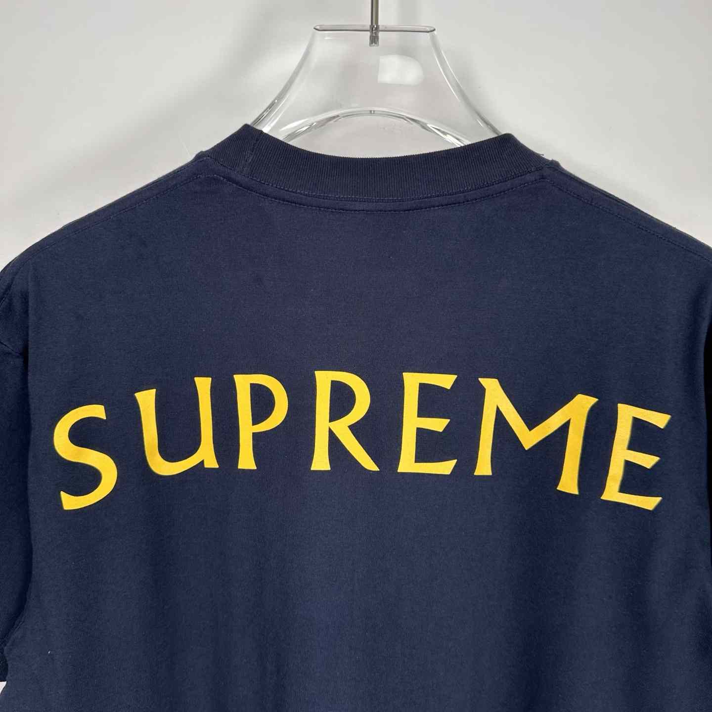 Supreme Damien Hirst Tee Navy - PerfectKickZ