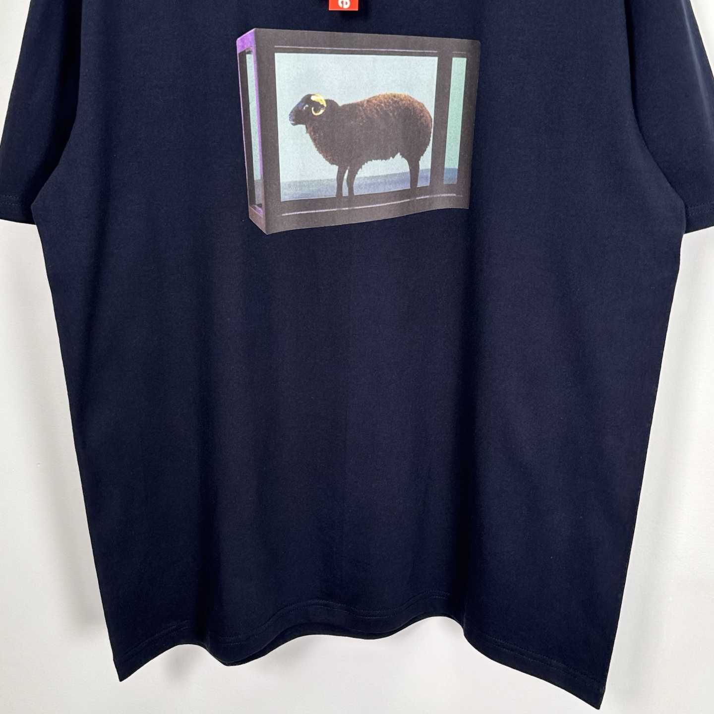 Supreme Damien Hirst Tee Navy - PerfectKickZ