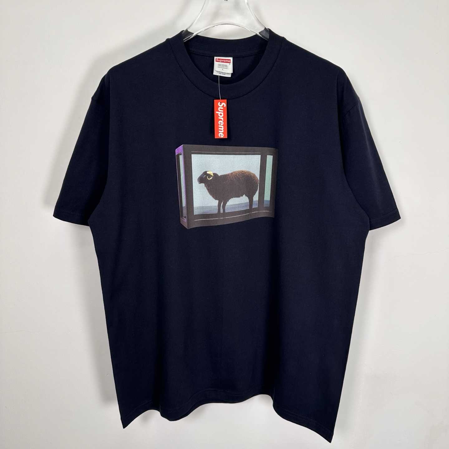 Supreme Damien Hirst Tee Navy - PerfectKickZ