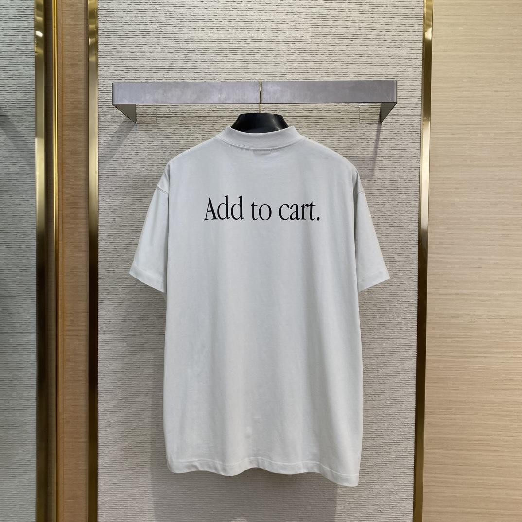 Balenciaga Basketball Sneaker T-Shirt Oversized In Dirty White - PerfectKickZ