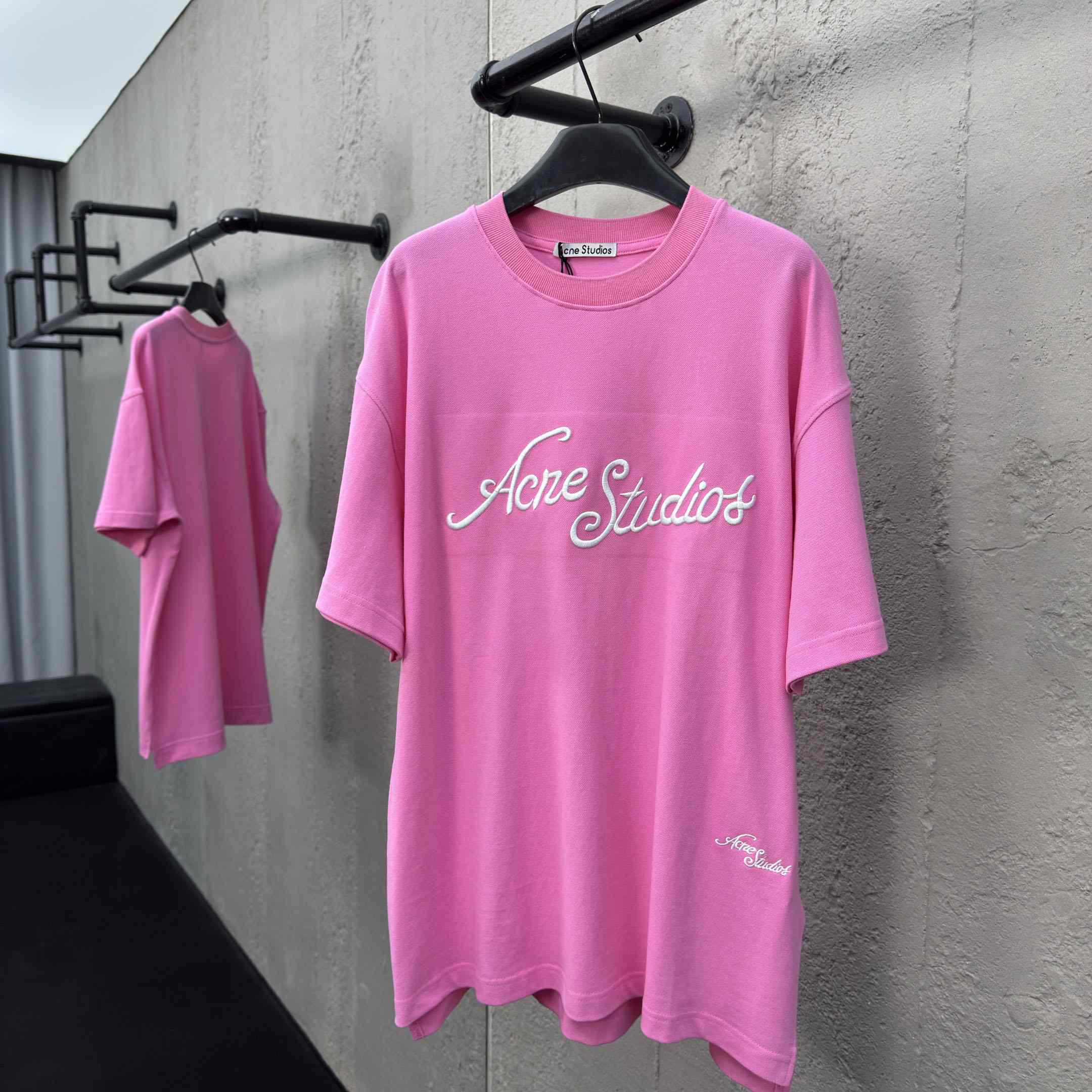 Acne Studios Logo T-shirt - Relaxed Fit - PerfectKickZ